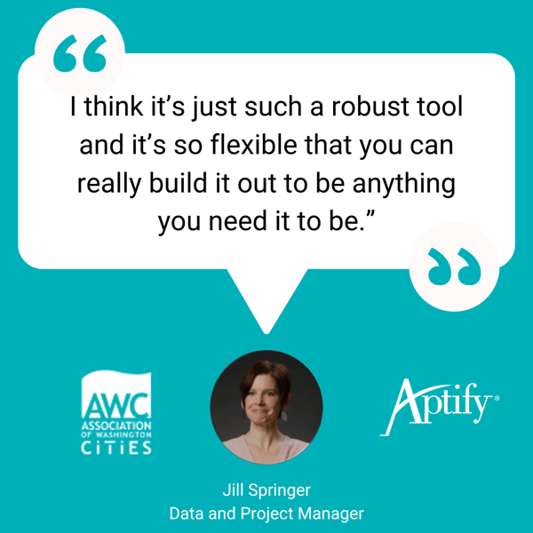 I think it’s just such a robust tool and it’s so flexible that you can really build it out to be anything you need it to be.” I think it’s just such a robust tool and it’s so flexible that you can really build it out to be anything you need it to be.”